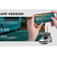 WLtoys 6401 1/64 FPV RC Camera Car APP Version Phone Operation 2.4G Automatic Matching With WIFI HD Image Transmission