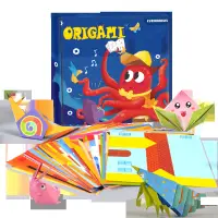 Baby Craft Toys Cartoon Animal Origami Paper Cutting Book Kids Paper Cut Puzzle Early Learning Educational Toys Gifts