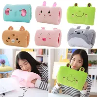 New Plush Children's Plush Pillows Cute PP Cotton Hand Warmers Gloves Cartoon Animal Toy Nap Pillows Cushions Children's Gift