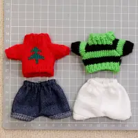 New Sweater Clothes for Doll 16cm 1/8 bjd small doll accessories Clothes Suitable for for Ob11 16cm 17cm Bjd 10cm Dog Doll