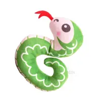 JU64 Snake Toy Small Size Stuffed Animals for Halloween Pranks Game Toy Couch Pillow Stuffed Animals Snake
