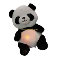 J6BE Soft Plush Sleep Soother with Rhythmic Breathing and Calming Sounds Daily Use