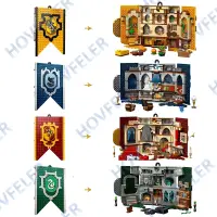 Magical Book Knights Building Block Double-deck Bus Toys Brick for Kids Children Gift