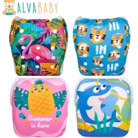 U PICK ALVABABY Swim Diaper Easy to Use Swim Nappy Fashion Design Swimming Nappy for Baby Under 1 year Old