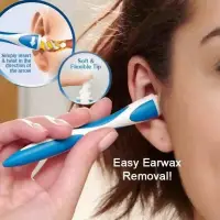 Ear Wax Remover Tool Ear Cleaner With Soft Silicone 16 Replacement Tips Simply To Grab Extract Earwax
