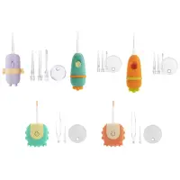Baby Ear Cleaning Spoon with LED Light, Soft Tip Safety Earwax Remover Tool Ear Digging Spoon for Infants Toddlers