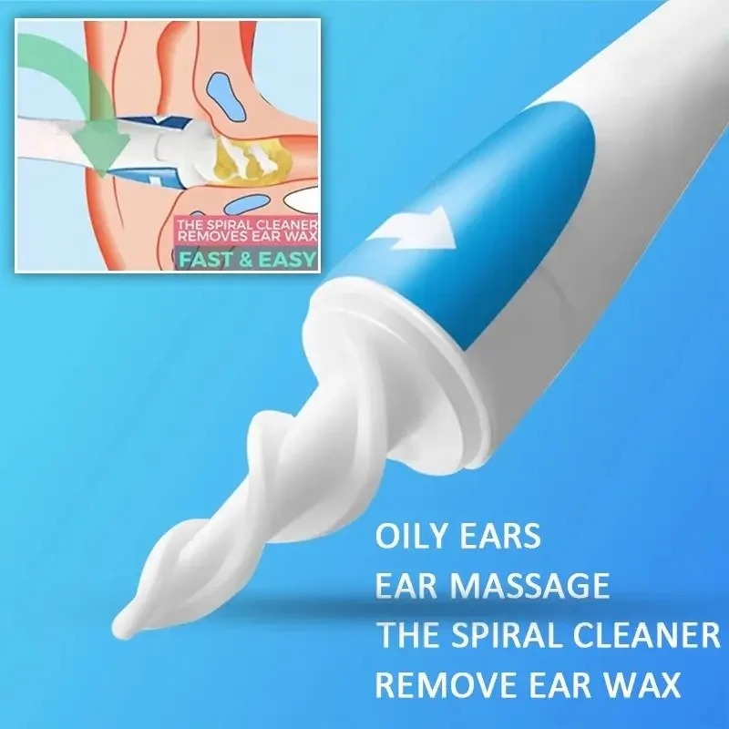 Ear Wax Remover Tool Ear Cleaner With Soft Silicone 16 Replacement Tips Simply To Grab Extract Earwax