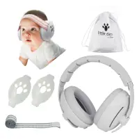 1pc Baby Ear Protection Noise Cancelling Headphones 2-in-1 Convertible Design Noise Reduction Earmuffs for Infant Improves Sleep