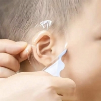 20/60PCS PU Film Waterproof Ear Stickers Waterproof Ear Stickers For Babies Swimming Ear Stickers For Newborns Ear Protection Fo