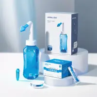 Waterpulse Nasal irrigator 300ml 500ml Nasal Rinse Bottle Nasal Wash Cleaner Nose Protector Avoid Allergic Rhinitis Manual