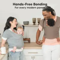 Baby Wrap Carrier Breathable Babies Sling Toddler Baby Blanket Easy To Wear Lightweight Hand Free Infant Carrier Bag for Newborn