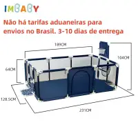 IMBABY-Basquete e Futebol Play Yard para Crianças, Vários Estilos, Bolas De Piscina Do Bebê, Cerca De Cama, Cercadinho Interior