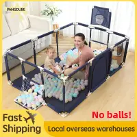 PANGDUBE Baby Playpen for Children Baby Playground for 6 months~6 Years Old Kids Baby Activity Fence Baby Games Park