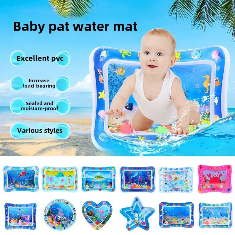 Large Baby Play Mat Inflatable Water High Quality Baby Early Education Water Play Mat Suitable for Baby Activity Toy Mat