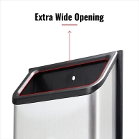 ODIES-Wall Mount Grocery Bag Holder,Bag Dispenser Or Bag Saver, Easy-Access Opening Easy To Install