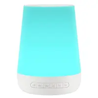 MBZ085 White Noise Machine Baby Sleep Sound Machine Colorful Night Lights 28 Soothing Sounds with 3.5mm Headphone Jack