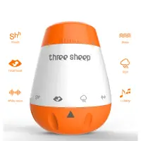 K1 Baby White Noise Machine Smart Music Voice Sensor Infants Bad Sleep Helper Therapy Sound Monitor Generator for Babies Relax