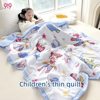 Baby blanket, child summer cool, baby air conditioning, kindergarten washed cotton nap