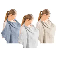 2025 Summer Outdoor Breastfeeding Covers Mother Privacy Nursing Cover Anti Light Functional Adjustable Shawl Maternity Clothes